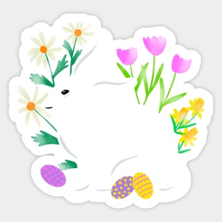 Easter Rabbit Sticker